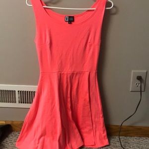 Coral dress